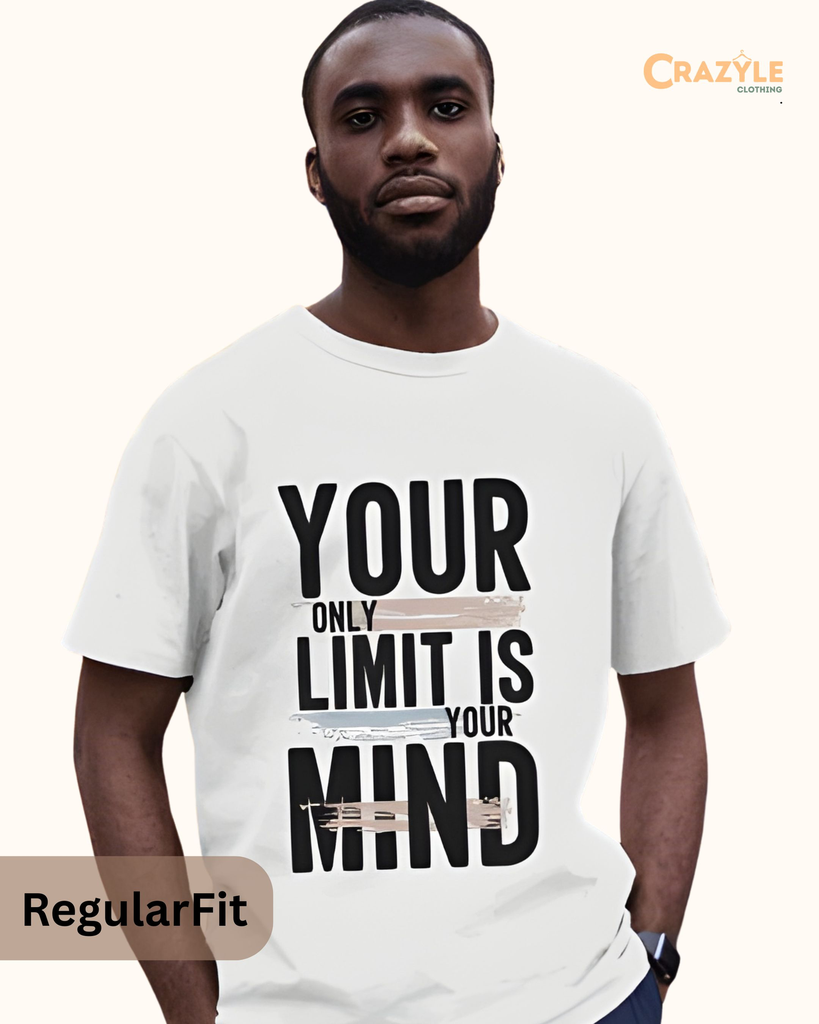 men's typography tshirt 3 colors