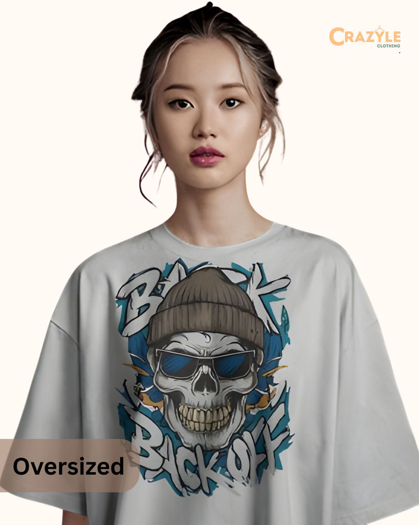 unisex oversized backoff graphic printed tshirt 3 colors