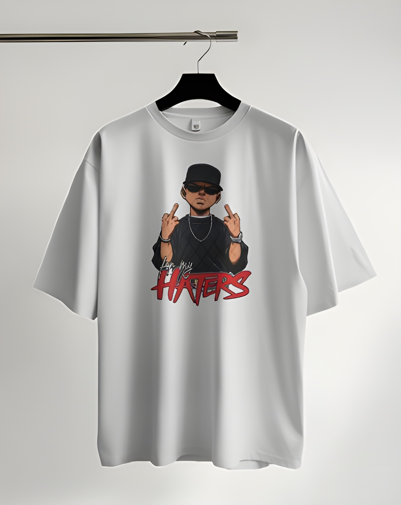 unisex oversized haters graphic printed tshirt 3 colors