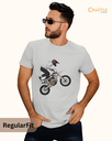 unisex bike graphic printed tshirt 4 colors