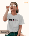 women's queen graphic printed tshirt 4 colors