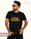 unisex last minute engineer graphic printed tshirt 3 colors
