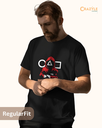 unisex squid game graphic printed tshirt 3 colors
