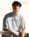 men's oversized onlygains graphic printed tshirt 2 colors