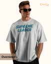 men's oversized supreme leader graphic printed tshirt 4 colors