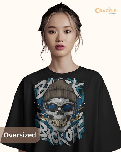 unisex oversized backoff graphic printed tshirt 3 colors
