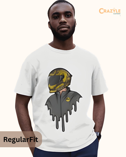 unisex biker graphic printed tshirt 3 colors