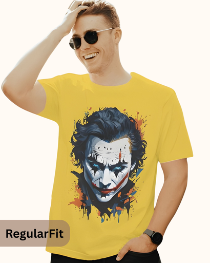 men's joker graphic printed tshirt 3 colors
