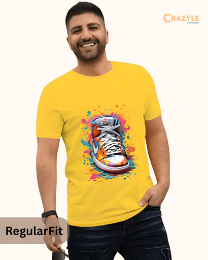 men's nike shoe graphic printed tshirt 3 colors